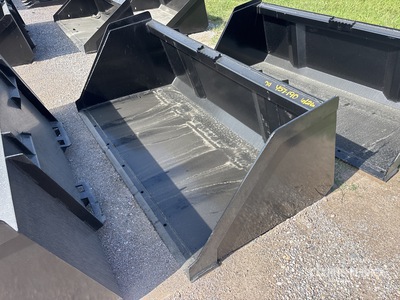 Mid-State 74 in Snow & Litter Skid Steer Bucket (Unused)