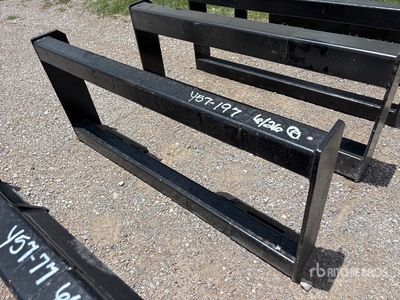 All-Star Skid Steer Attachment Mounting Plate (Unused)