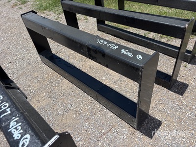 All-Star Skid Steer Attachment Mounting Plate (Unused)