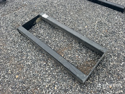 All-Star Skid Steer Attachment Mounting Plate (Unused)