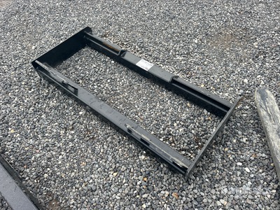All-Star Skid Steer Attachment Mounting Plate (Unused)