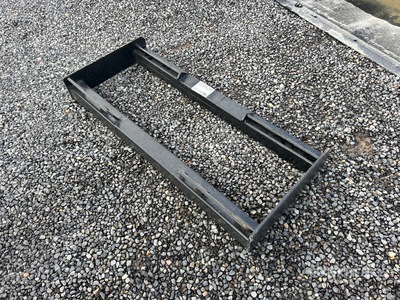All-Star Skid Steer Attachment Mounting Plate (Unused)
