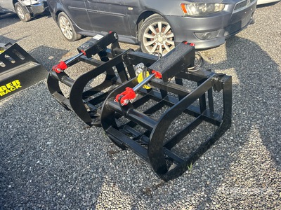 Mid-State 60 in Root Skid Steer Grapple (Unused)