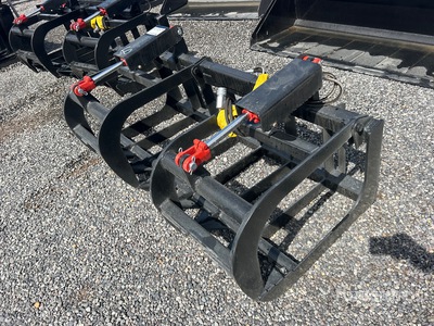 Mid-State 60 in Root Skid Steer Grapple (Unused)