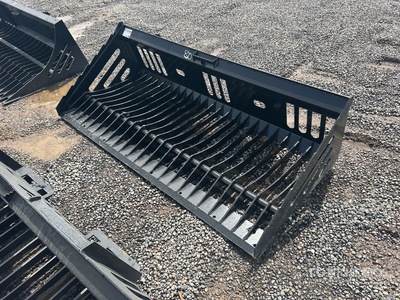 All-Star 80 in Skeleton Skid Steer Bucket (Unused)