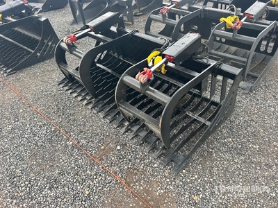 All-Star 72 in Skeleton Skid Steer Grapple (Unused)