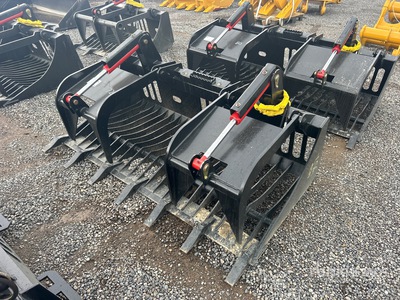 All-Star 72 in Heavy Duty Rock Skid Steer Grapple (Unused)