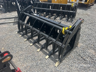 All-Star 74 in Heavy Duty Skid Steer Root Rake (Unused)