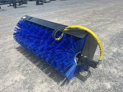 All-Star 72 in Angle Skid Steer Broom (Unused)