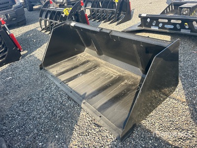 Mid-State 74 in Snow/Litter Skid Steer Bucket (Unused)