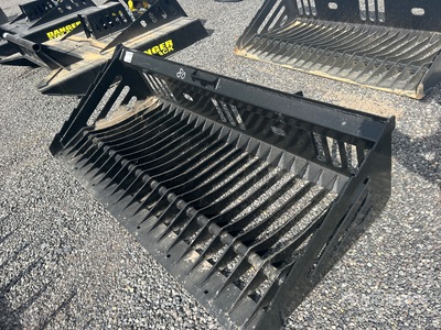 All-Star 80 in Rock Skid Steer Bucket (Unused)