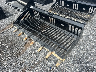 All-Star 80 in Rock Skid Steer Bucket (Unused)