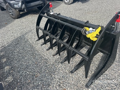 All-Star 72 in Skid Steer Root Rake (Unused)