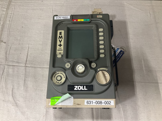 Zoll EMV+ 731 Series Ventilator Zoll EMV+ 731 Series Ventilator