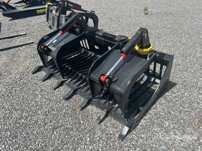 All-Star 72 in Heavy Duty Rock Skid Steer Grapple (Unused)