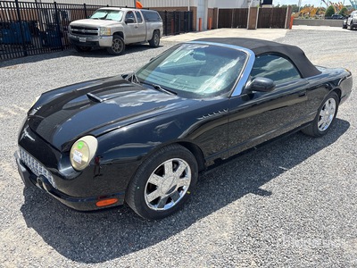 2002 Ford Thunderbird Coupe Convertible Automobile