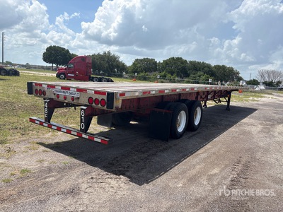 2009 Transcraft Eagle 48 ft T/A Flatbed Trailer