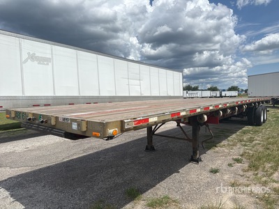 2009 Transcraft Eagle 48 ft T/A Flatbed Trailer