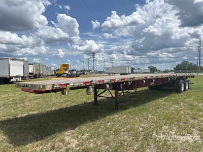 2009 Transcraft Eagle S2 48 ft T/A Flatbed Trailer