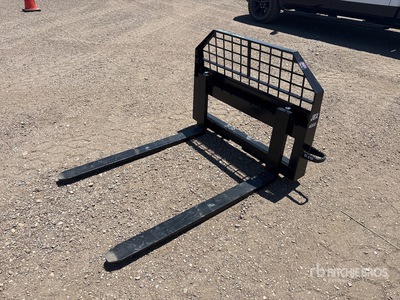 JBX 4000 48 in Skid Steer Forks (Unused)