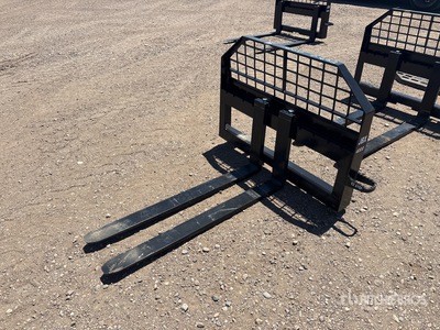 JBX 4000 48 in Skid Steer Forks (Unused)