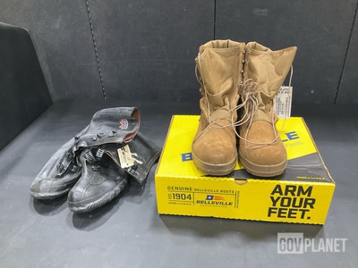 (73) Pairs of Men’s Overshoes & (29) Pairs of Men's Boots