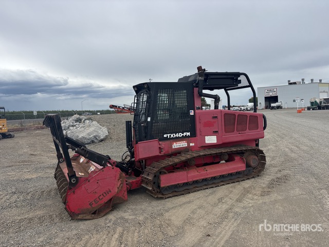 Fecon FTX140-FM Tracked Mulcher Tractor