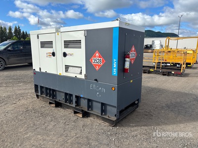 2024 Power Technique North America QAS125JDFT4MVT 100 kW Skid-Mounted Generator Set