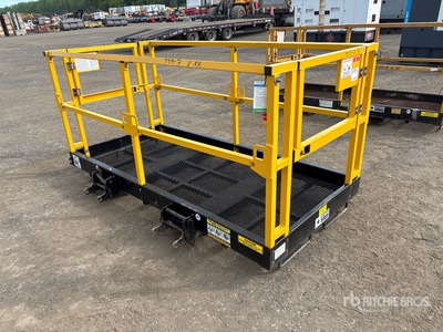 2024 J.P. Plante 1208C 1000 lb 8 ft x 4 ft, 1000 lb Capacity マンバスケット