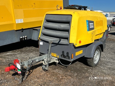 2022 Atlas Copco XAS185 CW EUS 185 m3/min Mobile Air Compressor (Inoperable)