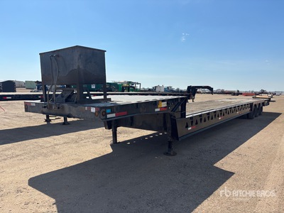 2007 Trail King 56 ft Tri/A Hydraulic Tail Trailer