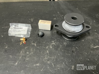 (3) Pipe Hanger Type Mounts, (6) Trackball Retainer Rings & Assorted Items
