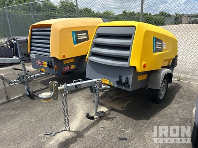 Atlas Copco XAS 185 4.93 m3/min Mobile 12.1 L ضاغط هوائي