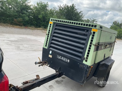 2017 Sullair 400HDQP- CU 400 cfm Mobile Air Compressor