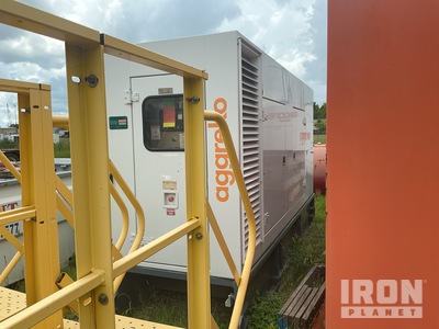 2012 Aggreko MFG 300 kVA Skid-Mounted Generator Set