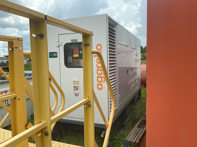 2012 Aggreko MFG 300 kVA Skid-Mounted Generator Set