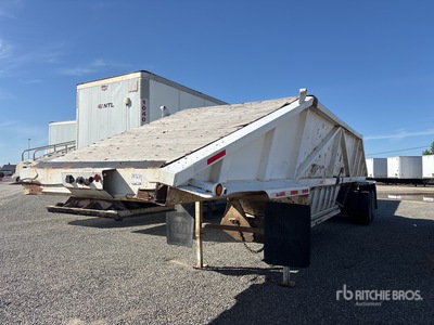 1986 GMC 42 ft T/A Belly Dump Trailer