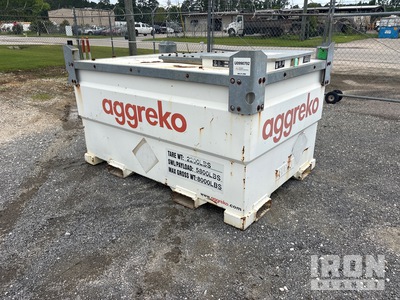 2013 Western 30TCG 793 gal Skid Mounted Steel Diesel Fuel Tank