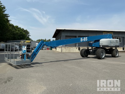2017 Genie S85 4WD Dual Fuel Telescopic Boom Lift