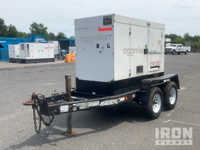 2014 (unverified) Multiquip DCA-45SSIU4 45 kVA Mobile Generator Set