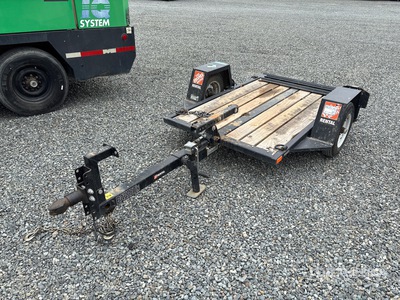 2022 Barreto 6 ft S/A Equipment Trailer