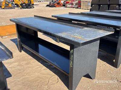 2025 Kit Containers WB-90-243 26 in x 90 in Steel ベンチ (Unused)