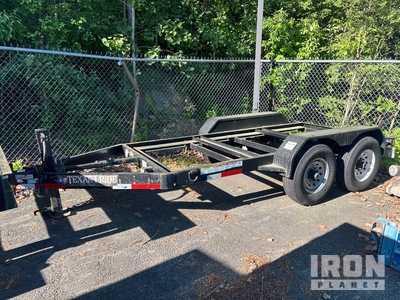 2019 Texas Pride EQ71014KBP 11 ft T/A Generator Trailer