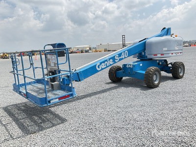 2014 Genie S40 4WD Diesel Elevador Telescopico / Teleskoparbeitsbühne
