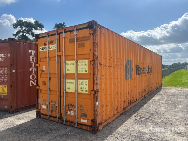 1998 40 ft High Cube Storage Container