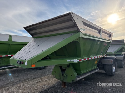 2024 ACE T/A Spread Axle Turntable Pup Belly Dump Trailer
