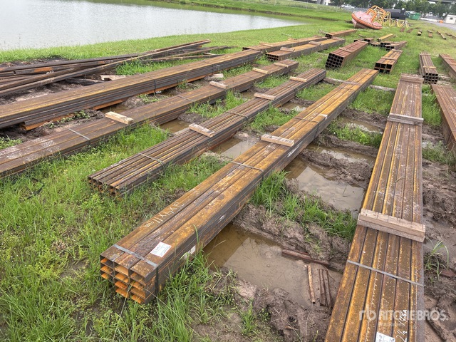 Quantity of (12) 2 in x 4 in x 24 ft Rectangle Tube
