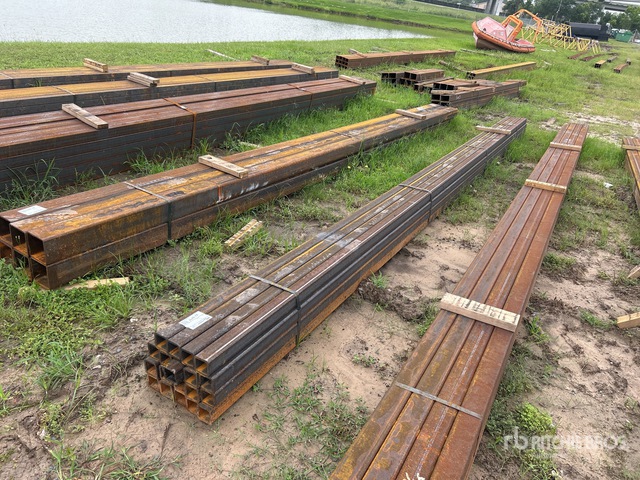 Quantity of (19) 2 in x 2 in x 20 ft Square Tube