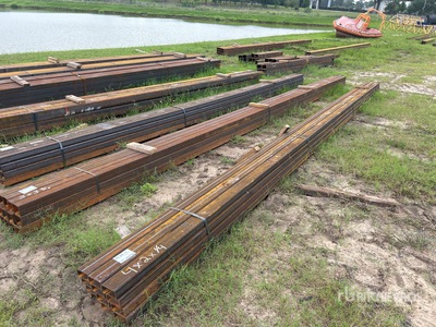 Quantity of (12) 4 in x 2 in x 20 ft Rectangle Tubing その他 - 店舗 & 倉庫