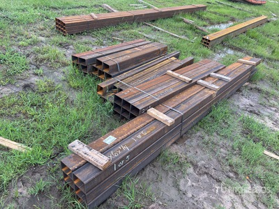 Quantity of (5) Bundles Of Mixed Square Tube